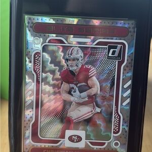Panini Donruss Elite Series Card with Red and Silver Accents